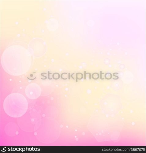 Abstract Pink Background. Pink Yellow Blurred Texture.. Abstract Pink Background