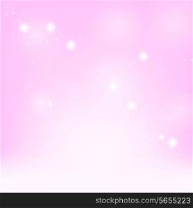 Abstract pink background with reflections. Tenderness. Romantic. Vector illustration.