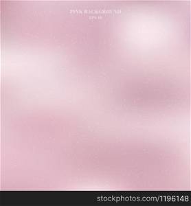 Abstract pink blurred background and dust texture. Vector illustration