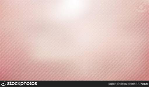 Abstract pink blurred background and lines diagonal texture with light. Vector illustration