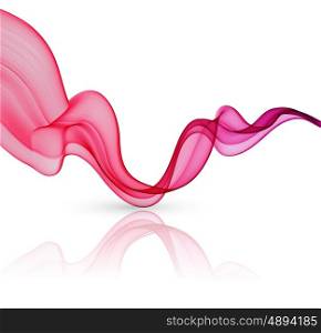Abstract pink color wave design element. vector background with curves lines. For flyer, brochure and websites design.