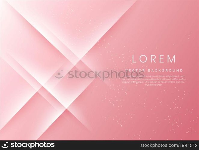 Abstract pink gradient diagonal background with copy spce for text. You can use for ad, poster, template, business presentation. Vector illustration