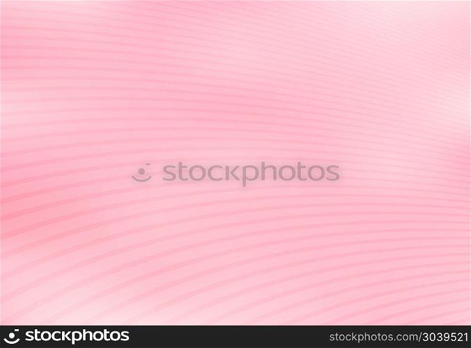 Abstract pink gradient with curved lines pattern texture background. Vector illustration. Abstract pink gradient with curved lines pattern texture backgro