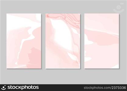 Abstract pink or apricot watercolor background.Blush fluid painting . Spring wedding invitation dusty rose or veil texture. Alcohol ink.