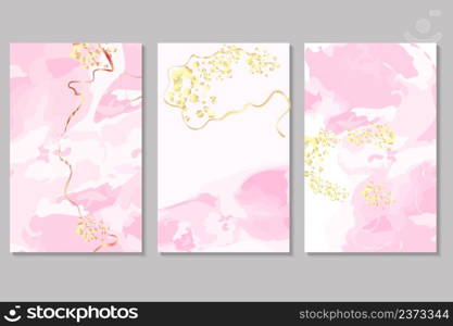 Abstract pink or apricot watercolor background.Blush fluid painting . Spring wedding invitation dusty rose or veil texture. Alcohol ink.