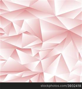 Abstract Pink Polygonal Background. Abstract Pink Polygonal Pattern. Abstract Pink Polygonal Pattern