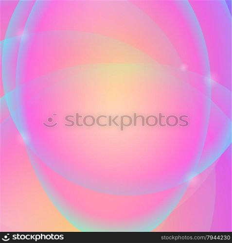 Abstract Pink Yellow Background. Abstract Pink Circle Pattern.. Abstract Background