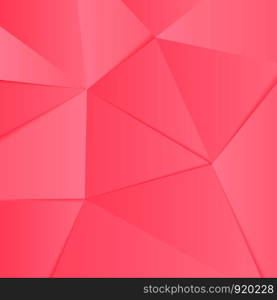 Abstract Polygon Pink background , lowpoly