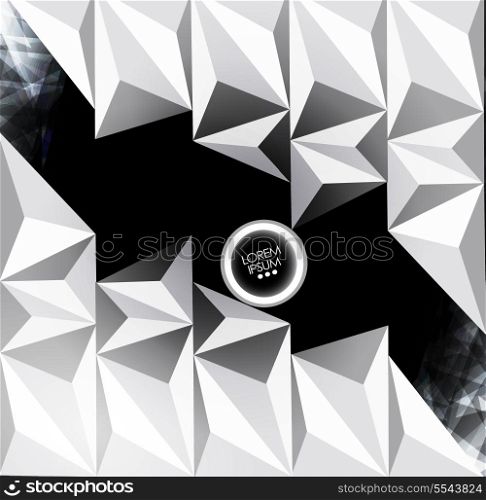 Abstract polygonal background ?an be used for invitation, congratulation or website