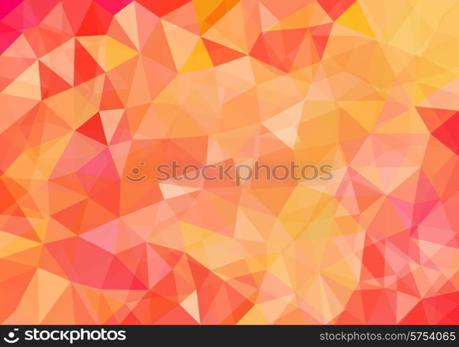 Abstract Polygonal Background. Modern Geometric Vector Illustration.. Abstract Polygonal Background