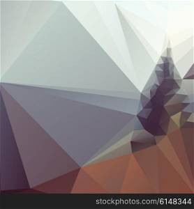 Abstract polygonal background, modern stylish triangle vector texture.