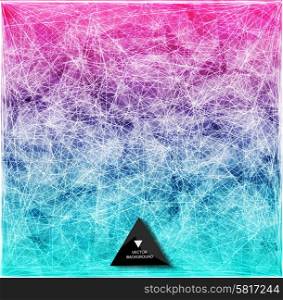 Abstract polygonal background/ triangles background. Abstract polygonal background