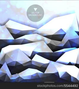 Abstract polygonal background/ triangles background for your design/ Geometrical vector. Vector illustration