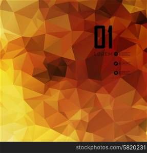 Abstract polygonal background. Triangles background. Geometrical lines