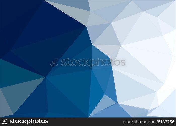 Abstract polygonal geometric background made of triangles. Vector illustration