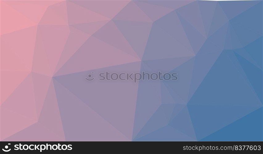 Abstract polygonal illustration. Vector geometric background. Abstract low poly background design. low poly crystal rainbow gradient. Abstract background