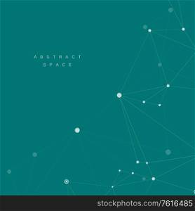 Abstract polygonal network background with connecting dots and lines.. Abstract polygonal network background with connecting dots and lines