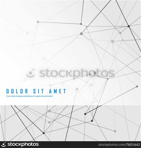 Abstract polygonal space background with connecting dots and lines.. Abstract polygonal space background with connecting dots and lines