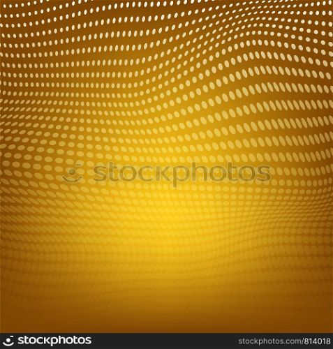 Abstract Polygonal Space. Low Poly Yellow Background with Connecting Dot. Big Data. Connection Structure. Grid with Dots Texture.. Polygonal Space. Low Poly Yellow Background with Connecting Dot. Big Data. Connection Structure. Grid with Dots Texture