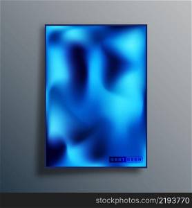 Abstract poster design with colorful gradient texture for wallpaper, flyer, poster, brochure cover, typography or other printing products. Vector illustration.. Abstract poster design with colorful gradient texture for wallpaper, flyer, poster, brochure cover, typography or other printing products. Vector illustration