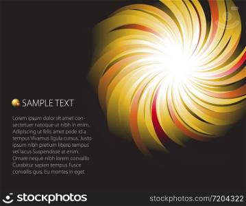 Abstract powerful background with place for your text