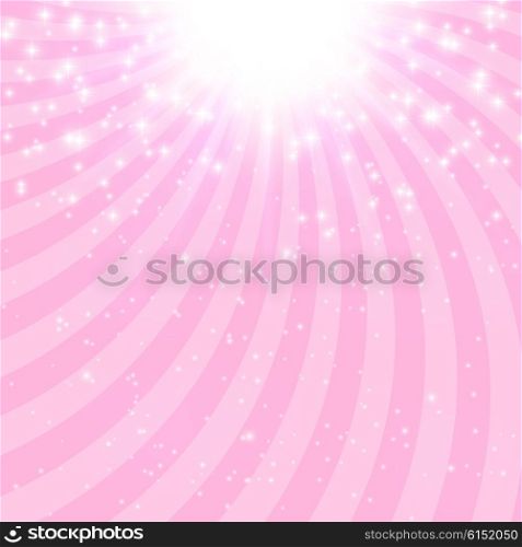 Abstract Princess Shiny Star Background Vector Illustration. EPS10. Abstract Princess Shiny Star Background Vector Illustration