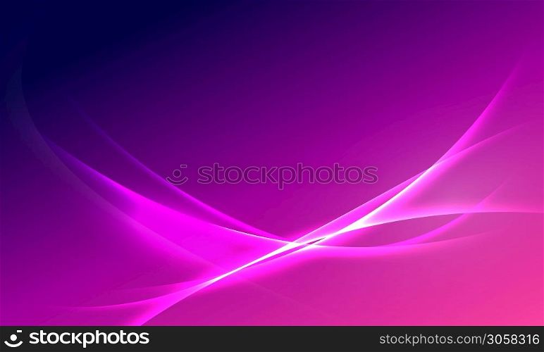 Abstract purple gradient background Ecology concept for your graphic design, light effect Glowing. neon glow and flash background.