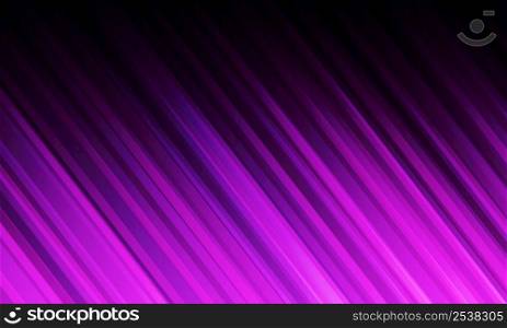 Abstract purple light motion speed dynamic geometric luxury design creative background vector illustration.