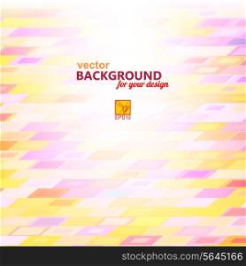 Abstract purple, yellow background with geometric elements, rectangle. Vector illustration.