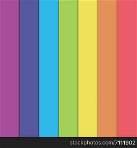 Abstract Rainbow Background cut out paper style , vector illustration
