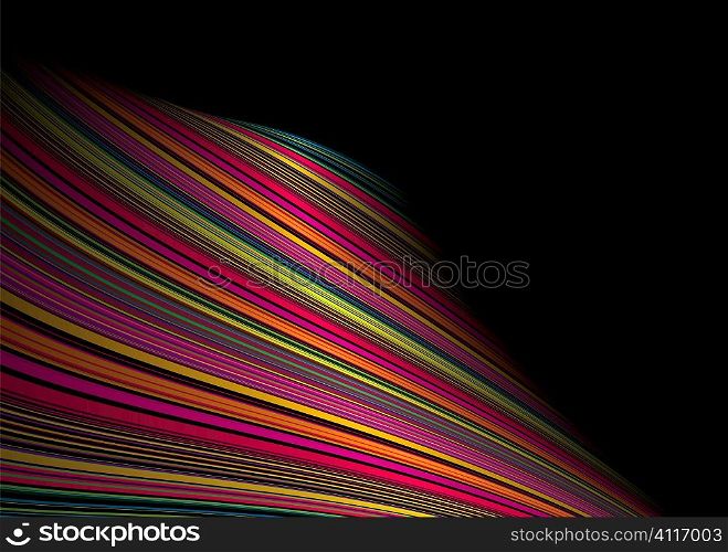 Abstract rainbow background with room to add your own text