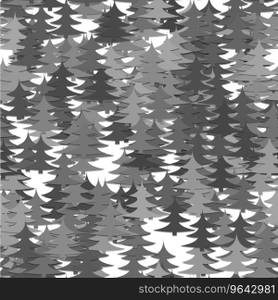 Abstract random pine tree pattern background Vector Image
