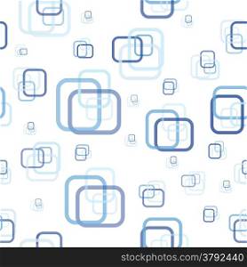 Abstract rectangle seamless pattern. Vector illustration.