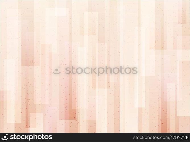 Abstract rectangles pattern overlapping with stain background and texture. Vector illustration