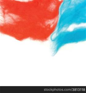 Abstract Red and blue colorful background. Sheep wool vector backdrop. Vector banner for you design.