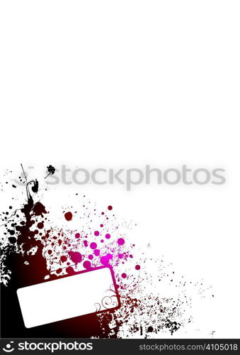 abstract red and white background with room to add your own text