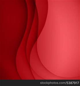 Abstract red background
