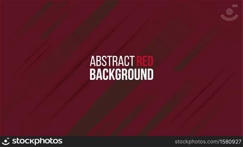 Abstract red background gradient design with geometric composition.Futuristic minimal pattern place for text or message.Trendy and modern Cool banner design template.