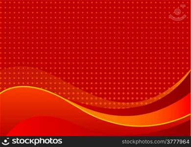 Abstract red background with place for a text
