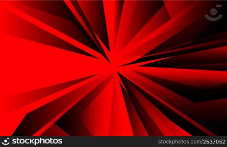 Abstract red black polygon geometric design modern luxury background vector illustration.