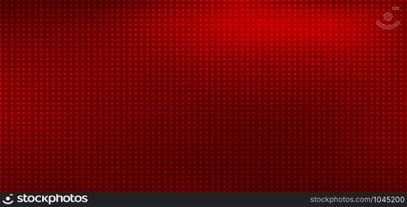 Abstract red blurred background with dots pattern texture. Vector illustration