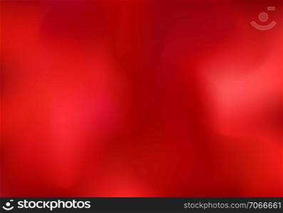 Abstract red cloud or smoke background. Blurred gradient horizontal template You can use for wallpaper, banner web, presentation, brochure, poster, ad, etc. Vector illustration