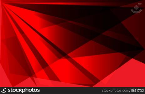 Abstract red geometric design modern futuristic background vector illustration.