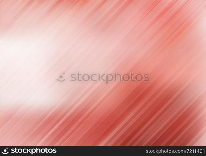 Abstract red gradient color oblique striped lines texture blurred background. Vector illustration