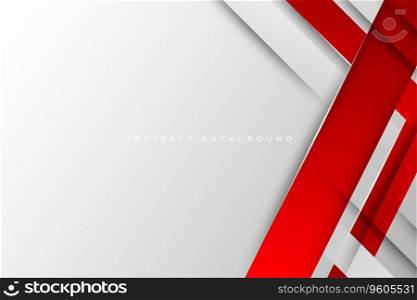 Abstract red gray gray white blank space modern futuristic background vector illustration design.