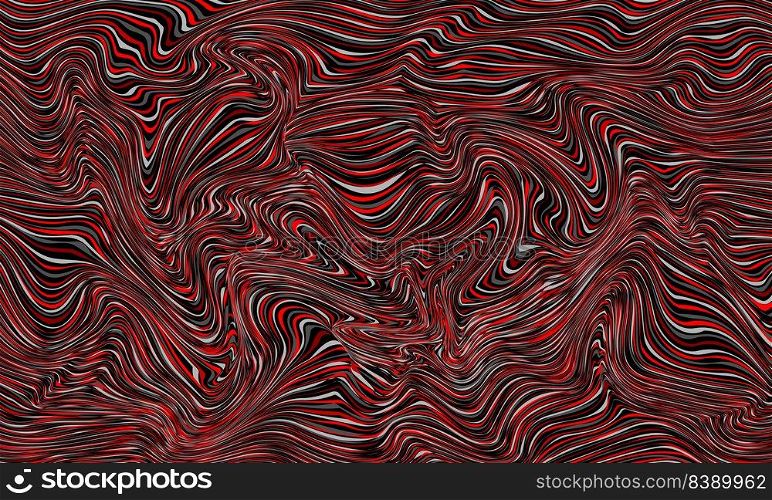 Abstract red grey black lines wave background vector	