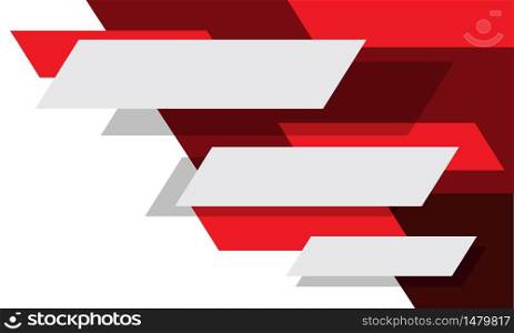 Abstract red grey white motion technology futuristic background vector illustration.