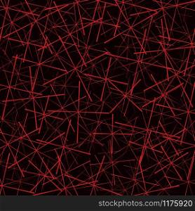 Abstract red line of geometric energy pattern design background. Decorate for poster, ad, artwork, template design. illustration vector eps10