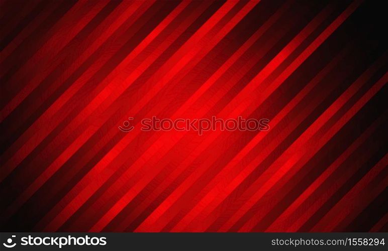 Abstract red speed line pattern design modern futuristic technology background vector illustration.