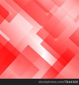 Abstract Red Squares Background. Red Geometric Pattern.. Red Squares